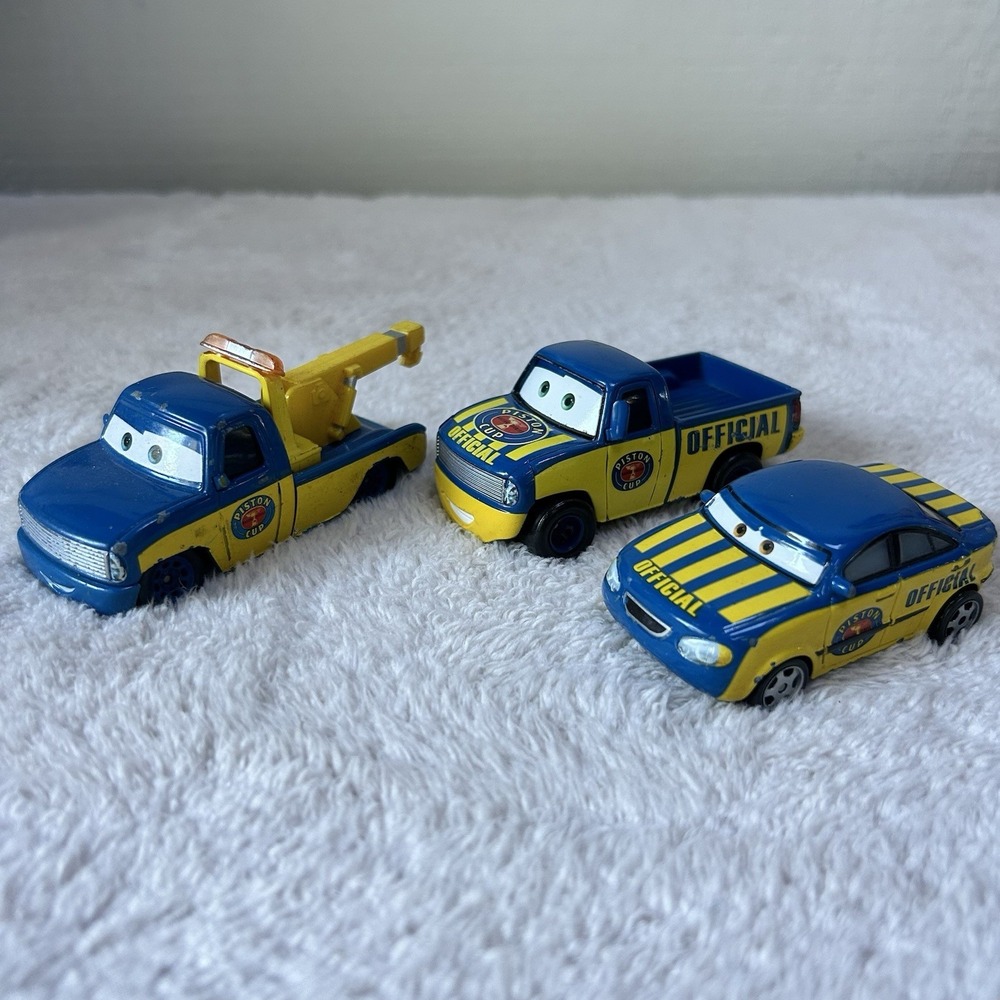 Disney Pixar Cars Piston Cup Diecast (3)Dexter Hoover|Tom|Tow Truck Tom